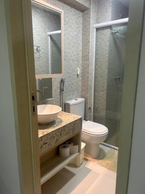 Apartamento Tabatinga Flat - Pe Na Areia! Beira Mar! Conde  Exterior foto
