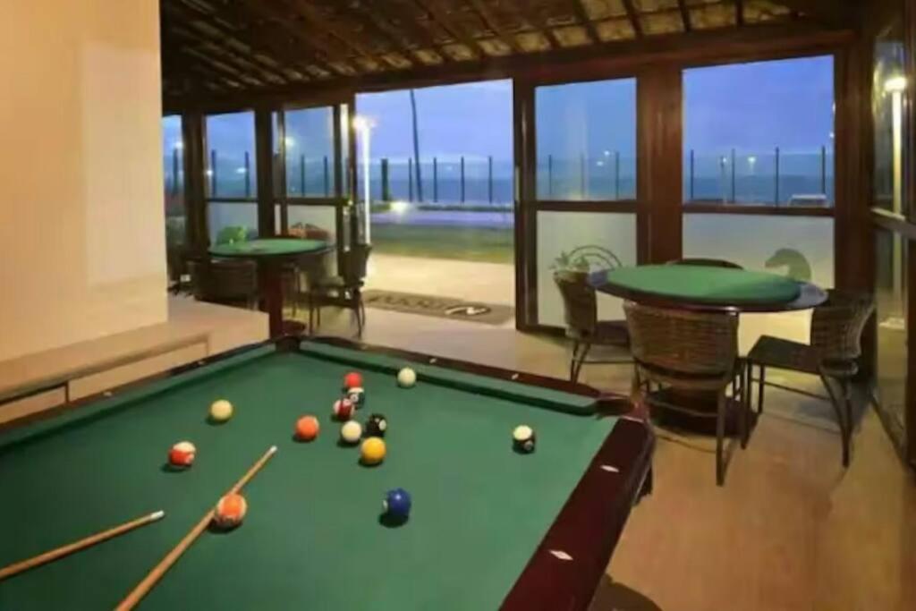 Apartamento Tabatinga Flat - Pe Na Areia! Beira Mar! Conde  Exterior foto