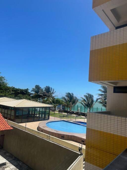 Apartamento Tabatinga Flat - Pe Na Areia! Beira Mar! Conde  Exterior foto