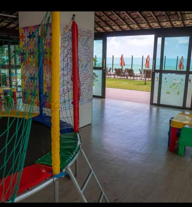 Apartamento Tabatinga Flat - Pe Na Areia! Beira Mar! Conde  Exterior foto