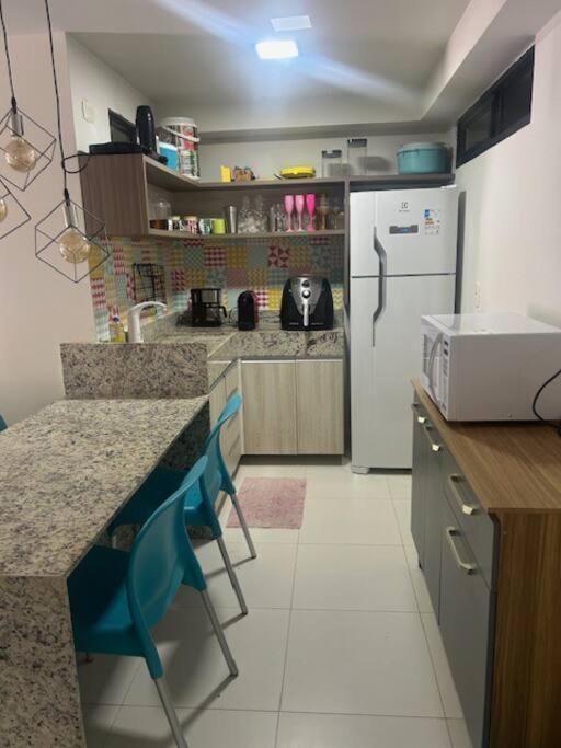Apartamento Tabatinga Flat - Pe Na Areia! Beira Mar! Conde  Exterior foto