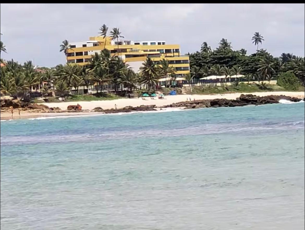 Apartamento Tabatinga Flat - Pe Na Areia! Beira Mar! Conde  Exterior foto